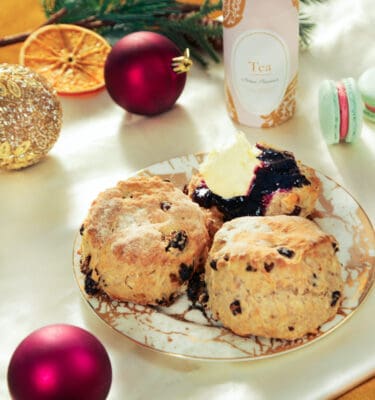Christmas scones