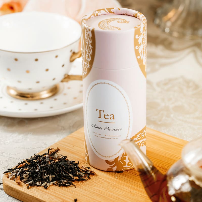 loose leaf tea caddy Aimee Provence