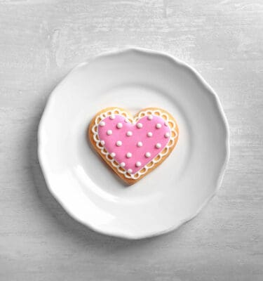 hand crafted birthday cookie