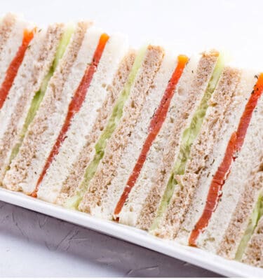 salmon sandwiches